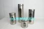 glass canister with s/s